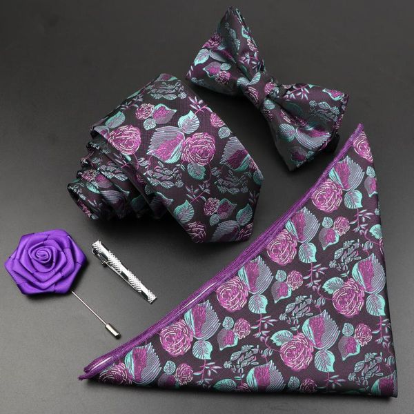 bow ties men tie set polyester jacquard woven floral necktie bowtie suit vintage solid color red blue groom business wedding party, Black;gray
bow ties men tie set polyester jacquard woven floral necktie bowtie suit vintage solid color red blue groom business wedding party, Black;gray