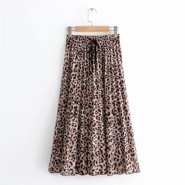 skirts zity women vintage leopard print pleated midi skirt ladies drawstring tie elastic waist female casual 2021, Black
skirts zity women vintage leopard print pleated midi skirt ladies drawstring tie elastic waist female casual 2021, Black
