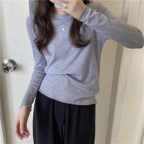 women's sweaters alien kitty 14 colors autumn loose bottom full sleeve ol lady 2021 knitted o-neck solid chic sweet pullover jumpers, White;black
women's sweaters alien kitty 14 colors autumn loose bottom full sleeve ol lady 2021 knitted o-neck solid chic sweet pullover jumpers, White;black