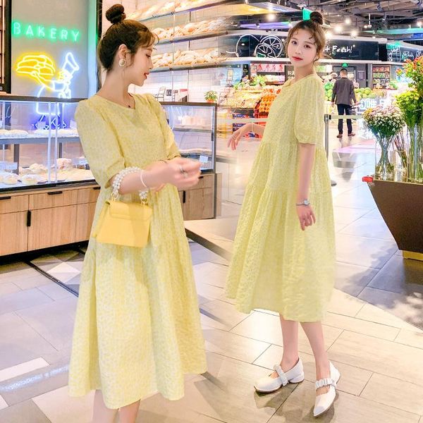 maternity dresses 736# clothes summer short sleeves o neck floral midi dress loose fashion pregnant women pregnancy, White
maternity dresses 736# clothes summer short sleeves o neck floral midi dress loose fashion pregnant women pregnancy, White