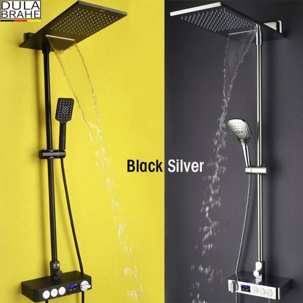 bathroom shower faucet set bath mixer waterfall rain head thermostatic tap digital panel system sets
bathroom shower faucet set bath mixer waterfall rain head thermostatic tap digital panel system sets