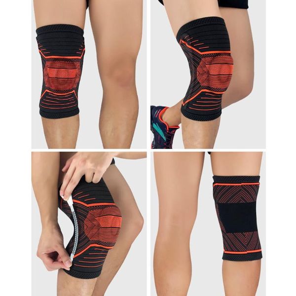 elbow & knee pads 1 pcs patella protector brace silicone spring basketball knitted compression elastic sleeve support sports, Black;gray
elbow & knee pads 1 pcs patella protector brace silicone spring basketball knitted compression elastic sleeve support sports, Black;gray