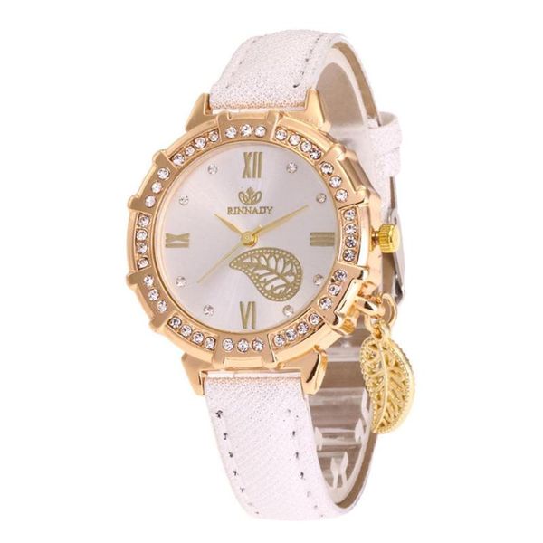 fashion vintage style women watch roman numbers rhinestone leaf charm faux leather band ladiesquartz wrist watches wristwatches, Slivery;brown
fashion vintage style women watch roman numbers rhinestone leaf charm faux leather band ladiesquartz wrist watches wristwatches, Slivery;brown