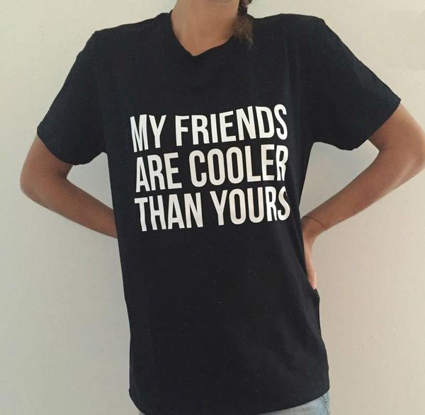 womens my friends are cooler than yours letters print women t shirt cotton casual funny for lady black top, White
womens my friends are cooler than yours letters print women t shirt cotton casual funny for lady black top, White