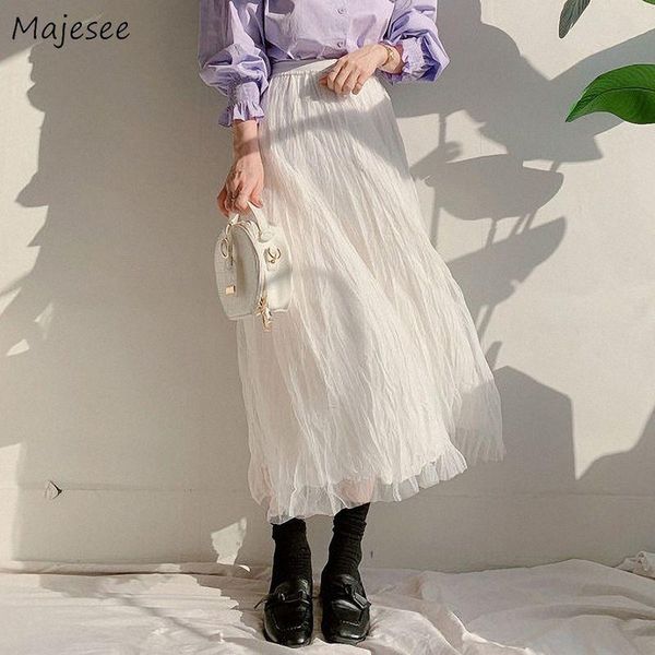 skirts women preppy style solid lovely casual korean summer mesh cozy chic elastic waist female holiday a-line sweet, Black
skirts women preppy style solid lovely casual korean summer mesh cozy chic elastic waist female holiday a-line sweet, Black