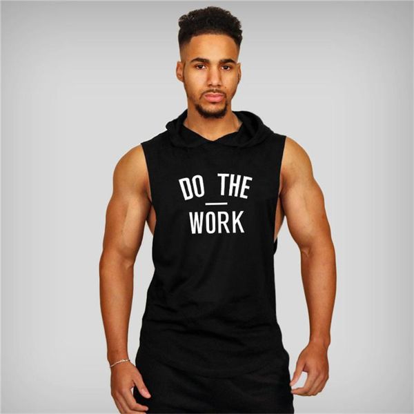 men's fitness vest bodybuilding sports hooded loose hurdle training sleeveless t-shirt running jerseys, Black;blue
men's fitness vest bodybuilding sports hooded loose hurdle training sleeveless t-shirt running jerseys, Black;blue