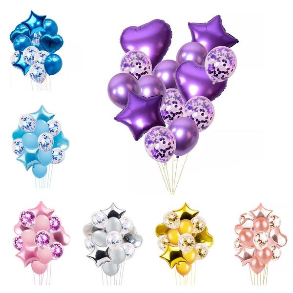 party decoration 14pcs 18-inch heart-shaped round five-star balloons blue pink helium ballons supplies family gatherings birthday parties
party decoration 14pcs 18-inch heart-shaped round five-star balloons blue pink helium ballons supplies family gatherings birthday parties
