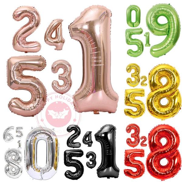 party decoration 40" rose gold number balloon anniversary birthday wedding year celebration aluminum foil digital helium balloons
party decoration 40" rose gold number balloon anniversary birthday wedding year celebration aluminum foil digital helium balloons