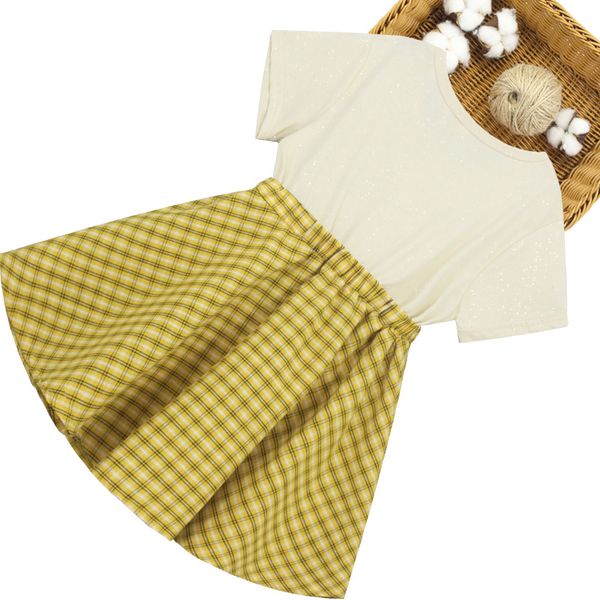 big girl summer dresses plaid pattern dresses for girl casual party dress child patchwork kids costume 6 8 10 12 14, Red;yellow
big girl summer dresses plaid pattern dresses for girl casual party dress child patchwork kids costume 6 8 10 12 14, Red;yellow