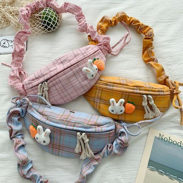 classic plaid waist bag for women cute doll chest light weight phone summer beach travel girls small 2021 bags
classic plaid waist bag for women cute doll chest light weight phone summer beach travel girls small 2021 bags