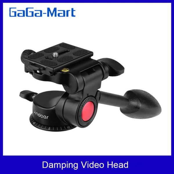 andoer aluminum alloy 3-way damping video head 3-dimensional tripod with pan bar handle support 360° panoramic pography heads
andoer aluminum alloy 3-way damping video head 3-dimensional tripod with pan bar handle support 360° panoramic pography heads