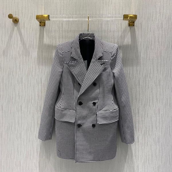 suits Luxury Minimal Street Style Design Quality Wool Classy Houndstooth Print Double Oversized Blazer, White;black
suits Luxury Minimal Street Style Design Quality Wool Classy Houndstooth Print Double Oversized Blazer, White;black