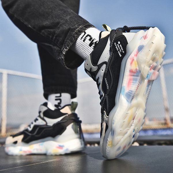 2021 spring fashion mens training shoes rubber height increasing non-slip comfortable outdoor sports grid cloth shoes lace-up
2021 spring fashion mens training shoes rubber height increasing non-slip comfortable outdoor sports grid cloth shoes lace-up
