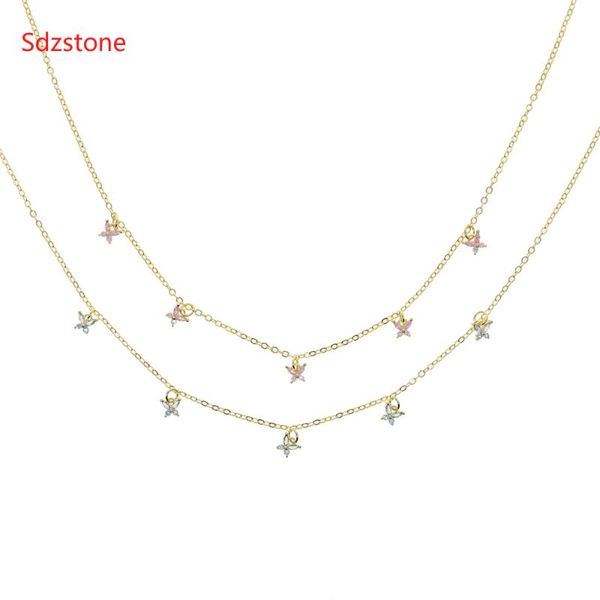 chains gold color chain pink and white cz pendant butterfly necklace for women layered charm choker necklaces boho beach jewelry gift, Silver
chains gold color chain pink and white cz pendant butterfly necklace for women layered charm choker necklaces boho beach jewelry gift, Silver