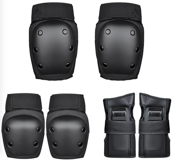 skateboard protective gear bike skate gear, children's roller skating set of 6 elbow & knee pads, Black;gray
skateboard protective gear bike skate gear, children's roller skating set of 6 elbow & knee pads, Black;gray