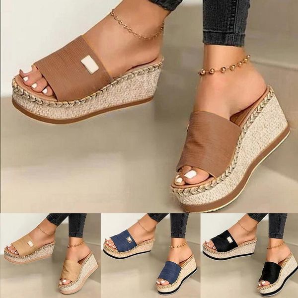 sandals womens high heels sandal thick bottom casual shoes ladies leisure summer wedges woman women platform mules slipper, Black
sandals womens high heels sandal thick bottom casual shoes ladies leisure summer wedges woman women platform mules slipper, Black