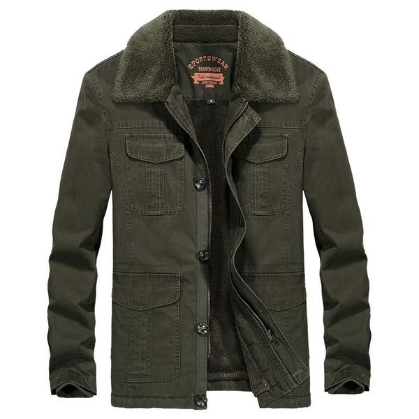 men's down & parkas military style man cargo warm fleece lined thick thermal outdoor tactical jacket overcoat with multi pockets big si, Black
men's down & parkas military style man cargo warm fleece lined thick thermal outdoor tactical jacket overcoat with multi pockets big si, Black