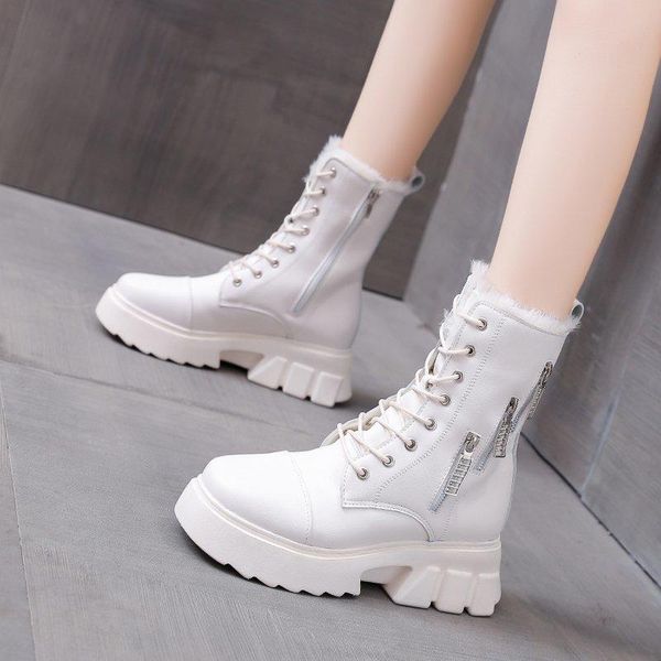 boots warm plush winter for women shoes woman thick bottom chunky sneakers lace up zipper autumn fur ankle plus size, Black
boots warm plush winter for women shoes woman thick bottom chunky sneakers lace up zipper autumn fur ankle plus size, Black