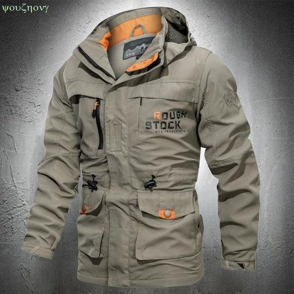 men's jackets spring autumn men outdoor jacket waterproof hiking coat outwear windbreaker lightweight fashion with pockets, Black;brown
men's jackets spring autumn men outdoor jacket waterproof hiking coat outwear windbreaker lightweight fashion with pockets, Black;brown