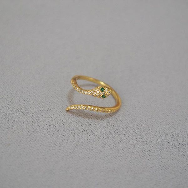 cluster rings dainty green eyes ovely clever little snake for women opening adjustable finger ring contracted female temperament jewelry, Golden;silver
cluster rings dainty green eyes ovely clever little snake for women opening adjustable finger ring contracted female temperament jewelry, Golden;silver