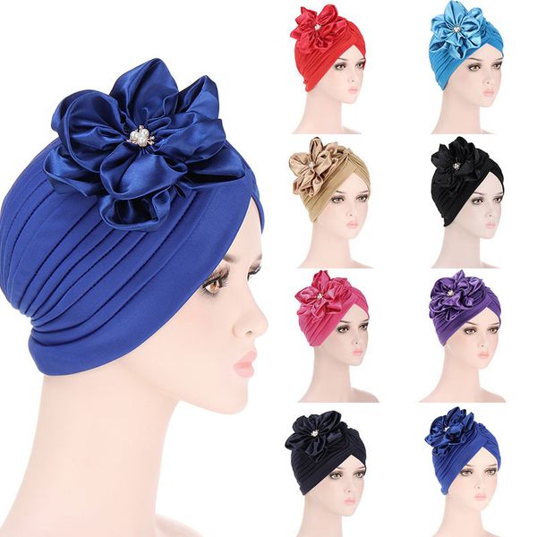 women flowers ruffle turban caps muslim elastic pearls headscarf bonnet ladies hair accessories indian cap turbante mujer, Blue;gray
women flowers ruffle turban caps muslim elastic pearls headscarf bonnet ladies hair accessories indian cap turbante mujer, Blue;gray