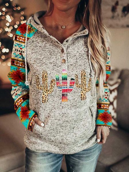women's hoodies & sweatshirts 2021 autumn collection women clothing tribal patternprint pocket front sweatershirt, Black
women's hoodies & sweatshirts 2021 autumn collection women clothing tribal patternprint pocket front sweatershirt, Black