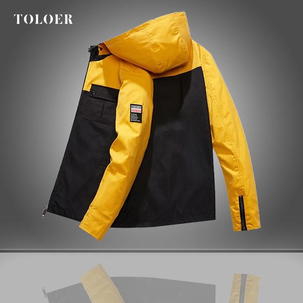 spring autumn mens jacket coat hooded casual fashion patchwork color men windbreaker male bomber men's jackets, Black;brown
spring autumn mens jacket coat hooded casual fashion patchwork color men windbreaker male bomber men's jackets, Black;brown