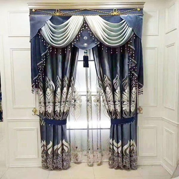 curtain & drapes european style modern minimalist light luxury spun rusty chenille embroidered curtains for living dining room bedroom
curtain & drapes european style modern minimalist light luxury spun rusty chenille embroidered curtains for living dining room bedroom