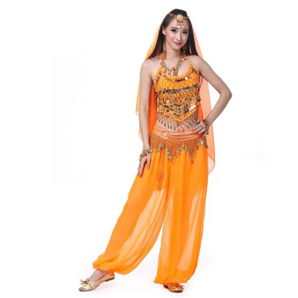 belly dance costumes set sequins tank wide lantern pants+head chain+head scarf 4pcs full for sale dancewear sf76 stage wear, Black;red 
belly dance costumes set sequins tank wide lantern pants+head chain+head scarf 4pcs full for sale dancewear sf76 stage wear, Black;red