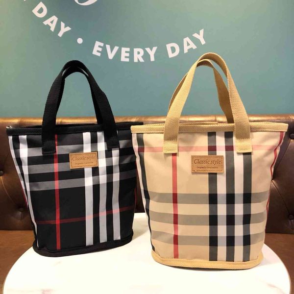 handbag korean checked cylinder cloth ins large capacity portable lunch box fashion mommy bag bath, Black;red
handbag korean checked cylinder cloth ins large capacity portable lunch box fashion mommy bag bath, Black;red