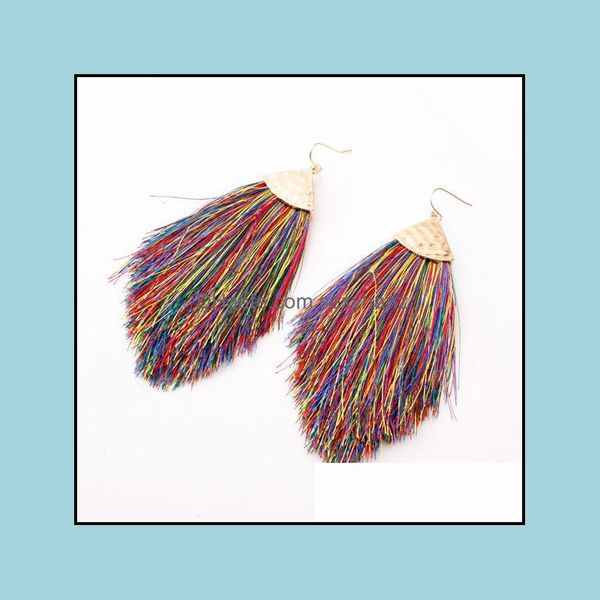 dangle & chandelier earrings jewelry s1168 fashion thread tassel candy color drop delivery 2021 dej80, Silver
dangle & chandelier earrings jewelry s1168 fashion thread tassel candy color drop delivery 2021 dej80, Silver