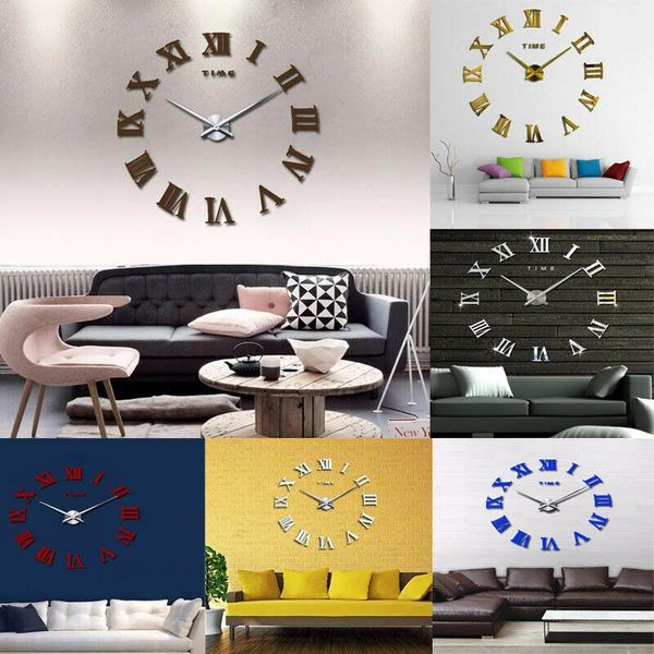 wall clocks modern diy large mirror surface clock sticker mute art decals 3d watch living room home office gift decor
wall clocks modern diy large mirror surface clock sticker mute art decals 3d watch living room home office gift decor