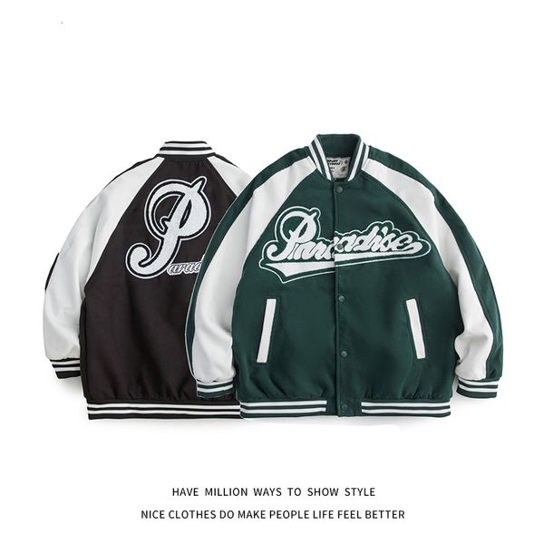 men's jackets and women's baseball jackets, embroidered autumn scarves, patchwork, elegant, Black;brown
men's jackets and women's baseball jackets, embroidered autumn scarves, patchwork, elegant, Black;brown