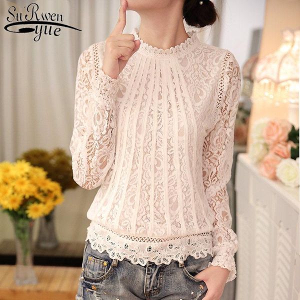 women's blouses & shirts 2021 summer ladies white blusas long sleeve chiffon lace crochet women clothing feminine blouse 51c
women's blouses & shirts 2021 summer ladies white blusas long sleeve chiffon lace crochet women clothing feminine blouse 51c