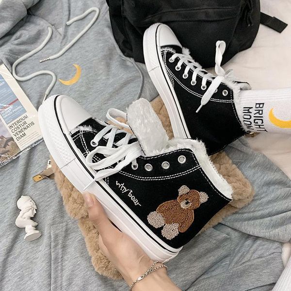 boots shoes woman winter style with fleece cute cotton women's high wild korean canvas luxury designer design fashion, Black
boots shoes woman winter style with fleece cute cotton women's high wild korean canvas luxury designer design fashion, Black