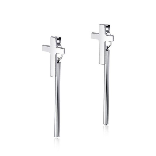 stud 1 pair punk titanium steel long stick earrings men cool cross earring for male fashion jewelry drop slver color, Golden;silver
stud 1 pair punk titanium steel long stick earrings men cool cross earring for male fashion jewelry drop slver color, Golden;silver