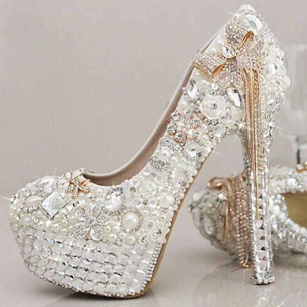 dress shoes est pearl pregnant pumps style stunning rhinestone wedding crystal pride pedding high heel, Black
dress shoes est pearl pregnant pumps style stunning rhinestone wedding crystal pride pedding high heel, Black