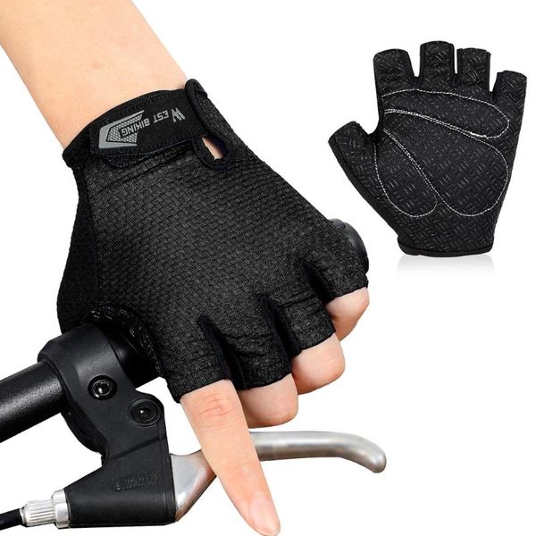 cycling gloves bicycle riding glove proof mtb road half finger anti-slip breathable bike, Black
cycling gloves bicycle riding glove proof mtb road half finger anti-slip breathable bike, Black