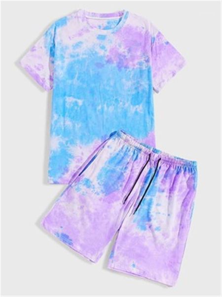street fashion summer sports fitness suit men tie dye sleeve t-shirt sweatsuit male short pants 2 piece set sportswear men's tracksuits, Gray
street fashion summer sports fitness suit men tie dye sleeve t-shirt sweatsuit male short pants 2 piece set sportswear men's tracksuits, Gray