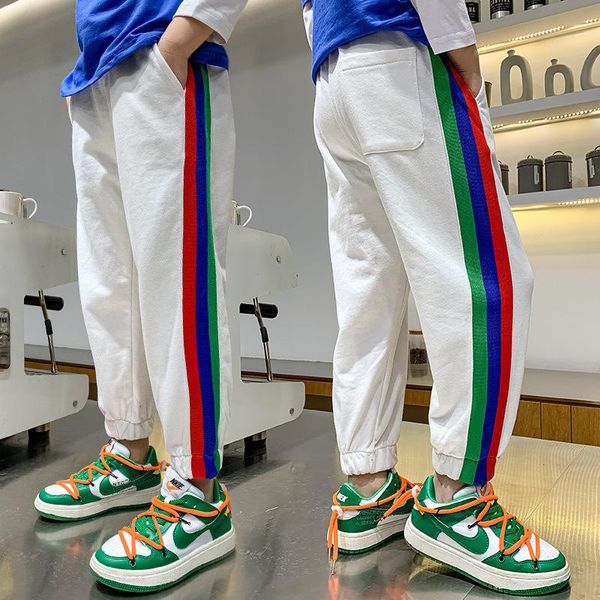 trousers 4-14y children fashion white pants kids boy casual sports elastic waist clothes boys running autumn bottoms, Blue
trousers 4-14y children fashion white pants kids boy casual sports elastic waist clothes boys running autumn bottoms, Blue