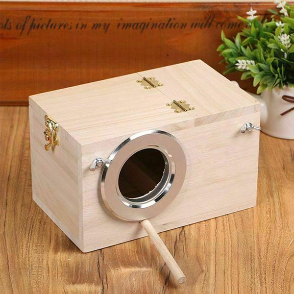 bird cages wood breeding box house nest parrot decorative pet accessories home balcony decoration
bird cages wood breeding box house nest parrot decorative pet accessories home balcony decoration