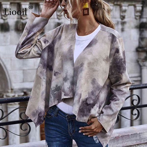 jacket casual tie dye coat and jacket women autumn winter clothes patchwork asymmetric turn-down collar loose print coats rc9b, Black;brown
jacket casual tie dye coat and jacket women autumn winter clothes patchwork asymmetric turn-down collar loose print coats rc9b, Black;brown