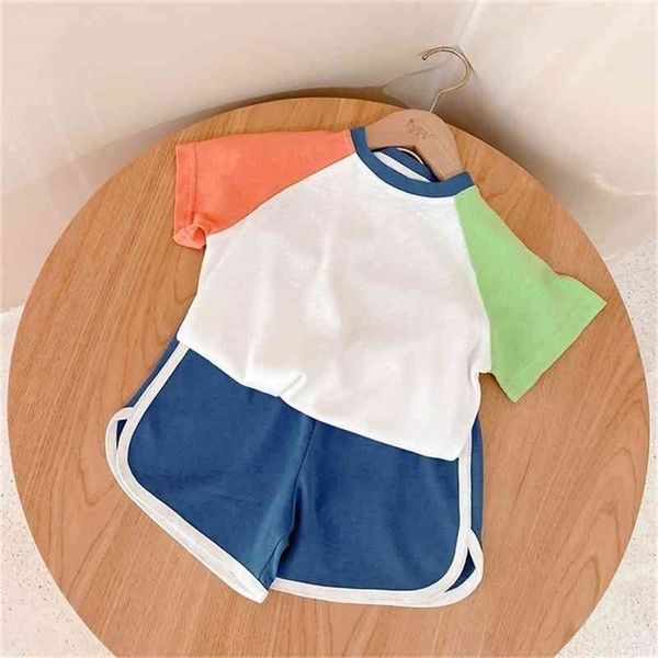 summer arrival girls fashion patchwork 2 pieces suit shorts kids clothes 210528, White
summer arrival girls fashion patchwork 2 pieces suit shorts kids clothes 210528, White