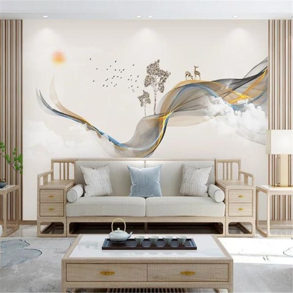 wallpapers milofi custom 3d po mural wallpaper chinese hand-painted abstract lines ink landscape elk background wall
wallpapers milofi custom 3d po mural wallpaper chinese hand-painted abstract lines ink landscape elk background wall