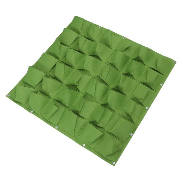 planters & pots 36-pockets wall mounted planting bag creative garden planter non-woven green automatic watering plant pot
planters & pots 36-pockets wall mounted planting bag creative garden planter non-woven green automatic watering plant pot