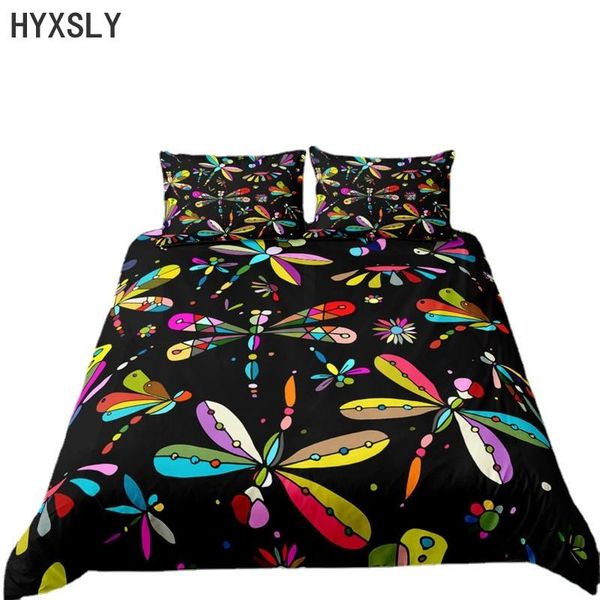 bedding sets dragonfly cartoon black print set butterfly duvet cover luxury bedclothes kids double king size home textiles
bedding sets dragonfly cartoon black print set butterfly duvet cover luxury bedclothes kids double king size home textiles