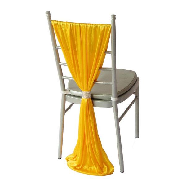 100pcs/lot 14 colors wedding decoration chair satin sashes gold el marriage banquet covers
100pcs/lot 14 colors wedding decoration chair satin sashes gold el marriage banquet covers