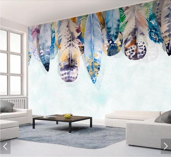 wallpapers 3d colorful feather print wallpaper mural for bedroom papel pintado rollo decorativo pared hand painting murals paper
wallpapers 3d colorful feather print wallpaper mural for bedroom papel pintado rollo decorativo pared hand painting murals paper