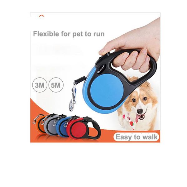 3/5/8m flexible dog leash retractable pet for large durable strong nylon rope accessory collars & leashes
3/5/8m flexible dog leash retractable pet for large durable strong nylon rope accessory collars & leashes