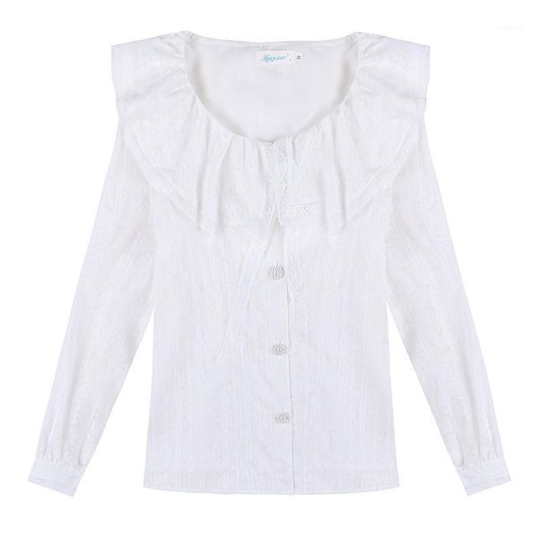 autumn women blouses long sleeve white blouse shirt blusas mujer de moda 2021 ruffles lace blusa d532 women's & shirts
autumn women blouses long sleeve white blouse shirt blusas mujer de moda 2021 ruffles lace blusa d532 women's & shirts